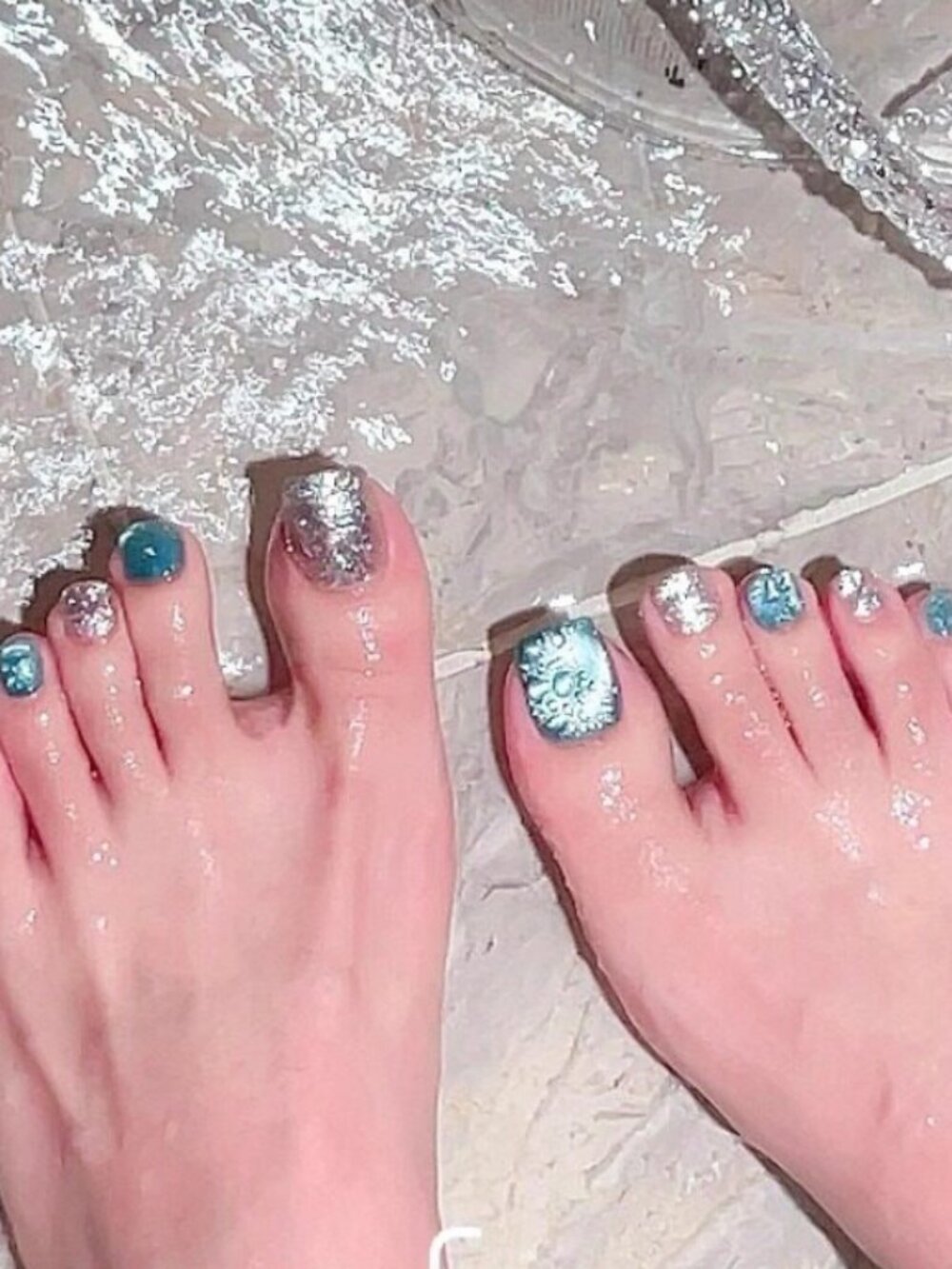 Customizable handmade press-on nails reusable